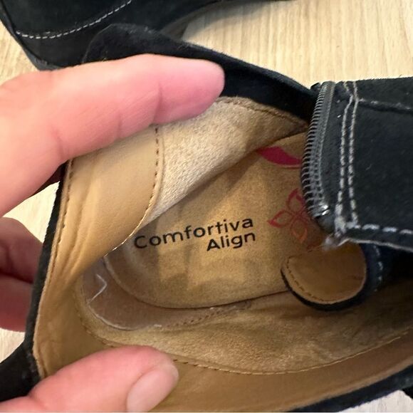 Comforting Align Lace Up Leather Boots with Side zipper - Picture 8 of 8